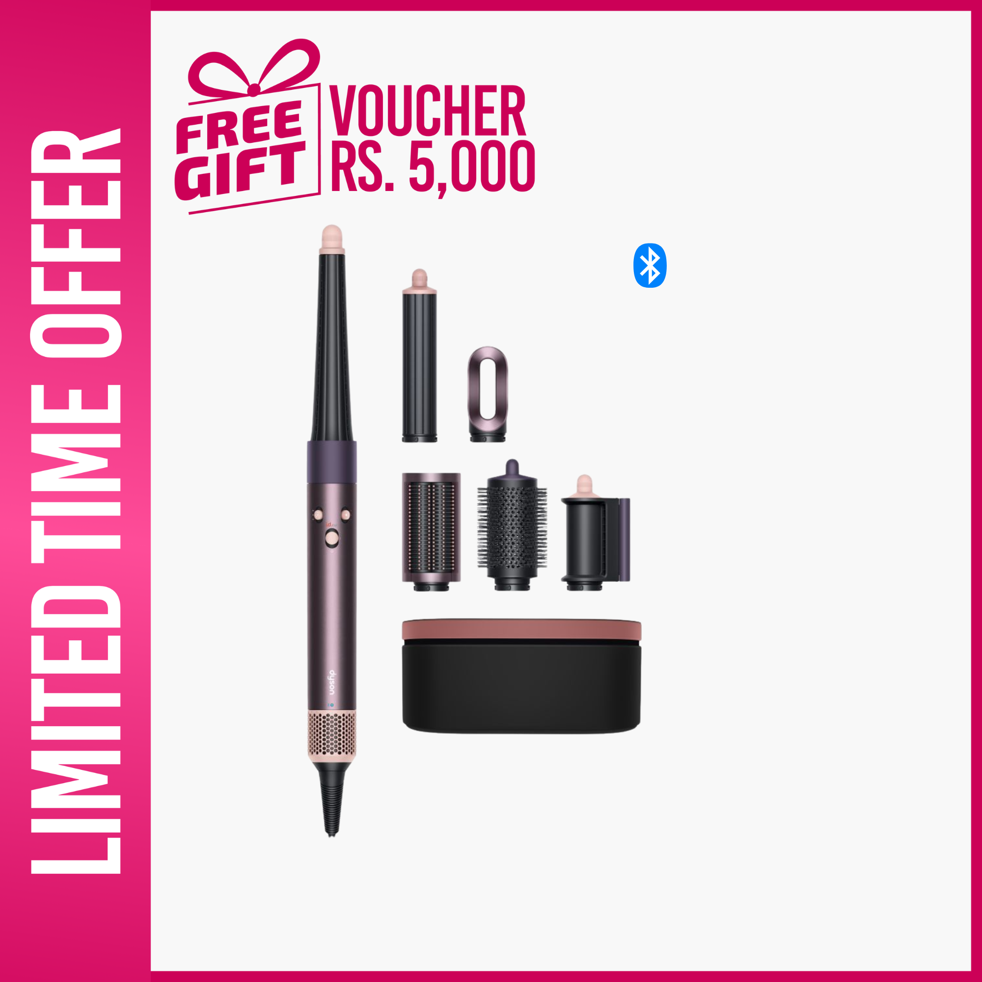 Dyson Airwrap i.d. Multi-Styler And Dryer Straight + Wavy HS08 Jasper Plum