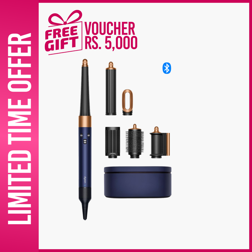 Dyson Airwrap i.d. Multi-Styler And Dryer Straight + Wavy HS08 Prussian Blue & Rich Copper