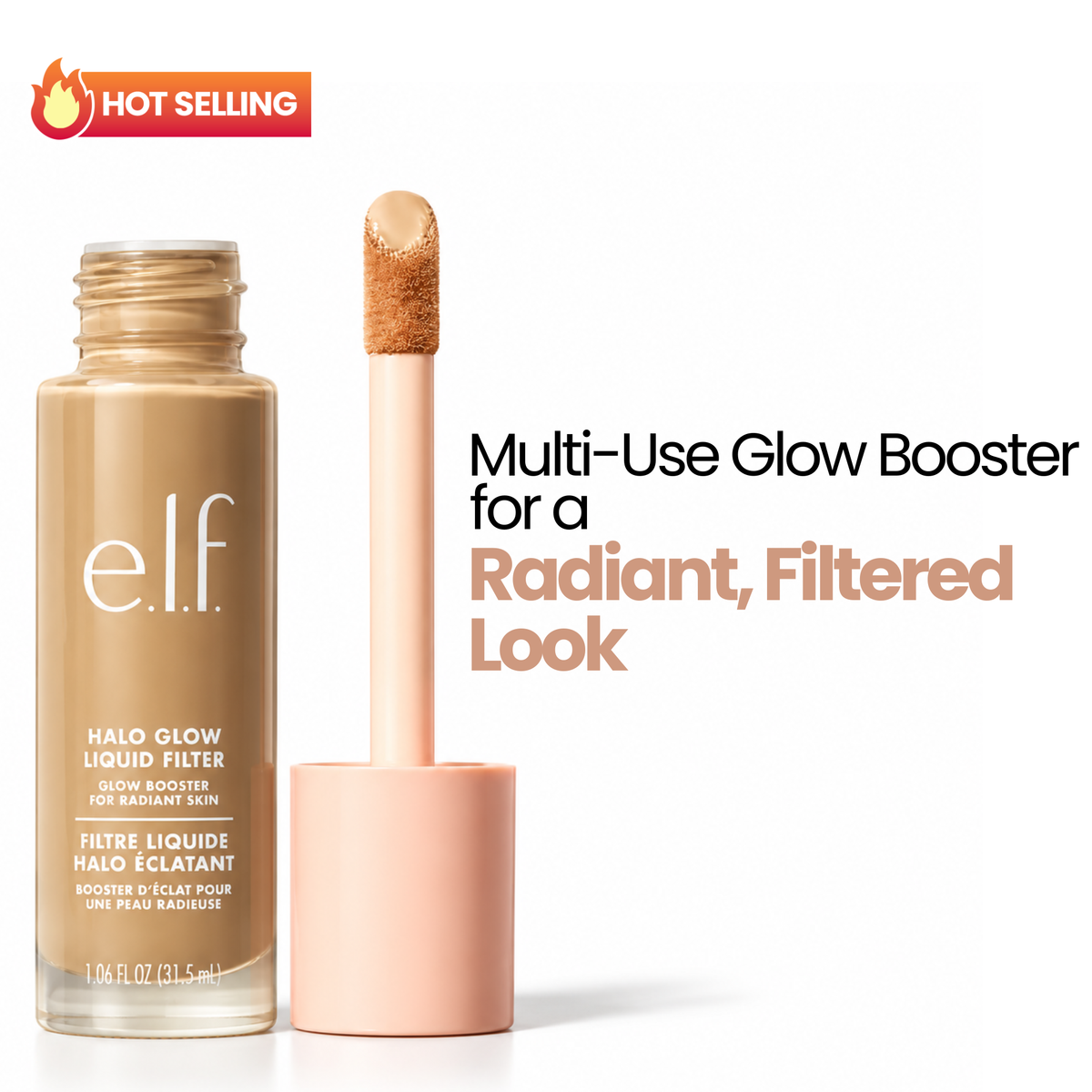ELF Halo Glow Liquid Filter Glow Booster 31.5ml