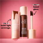 ELF Halo Glow Skin Tint Light Coverage Dewy Finish Foundation Mineral SPF 50 30ml