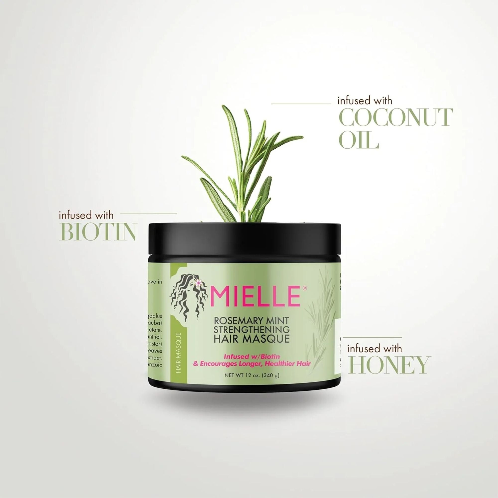 Mielle Rosemary Mint Strenghthening Hair Masque 340gm