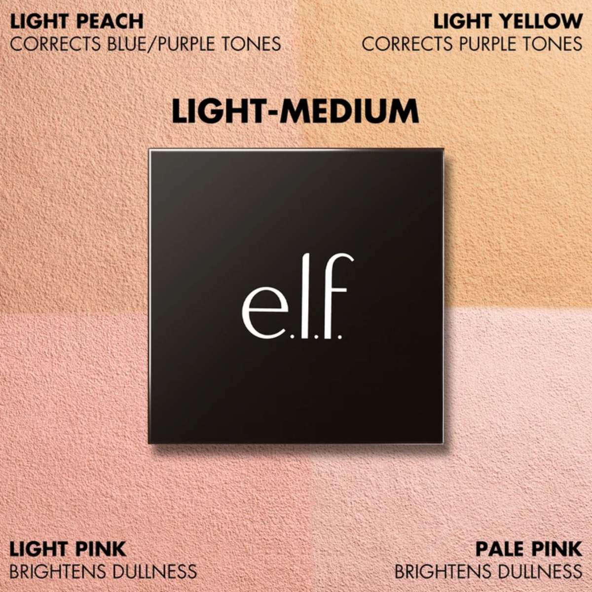ELF Set It Bright Powder Quad 10.6gm