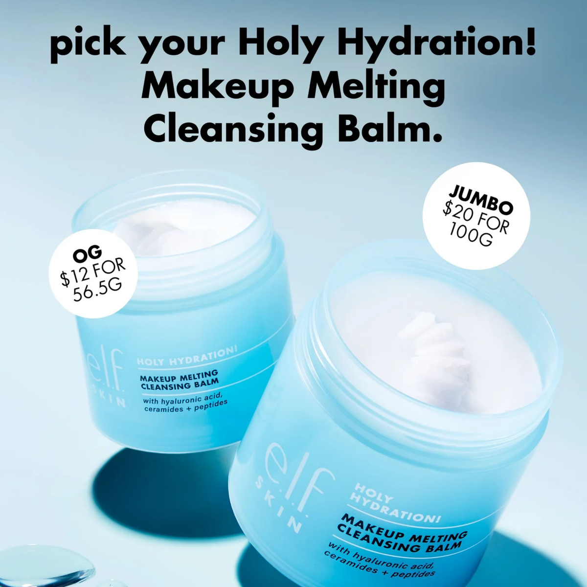 ELF Skin Holy Hydration! Makeup Melting Cleansing Balm