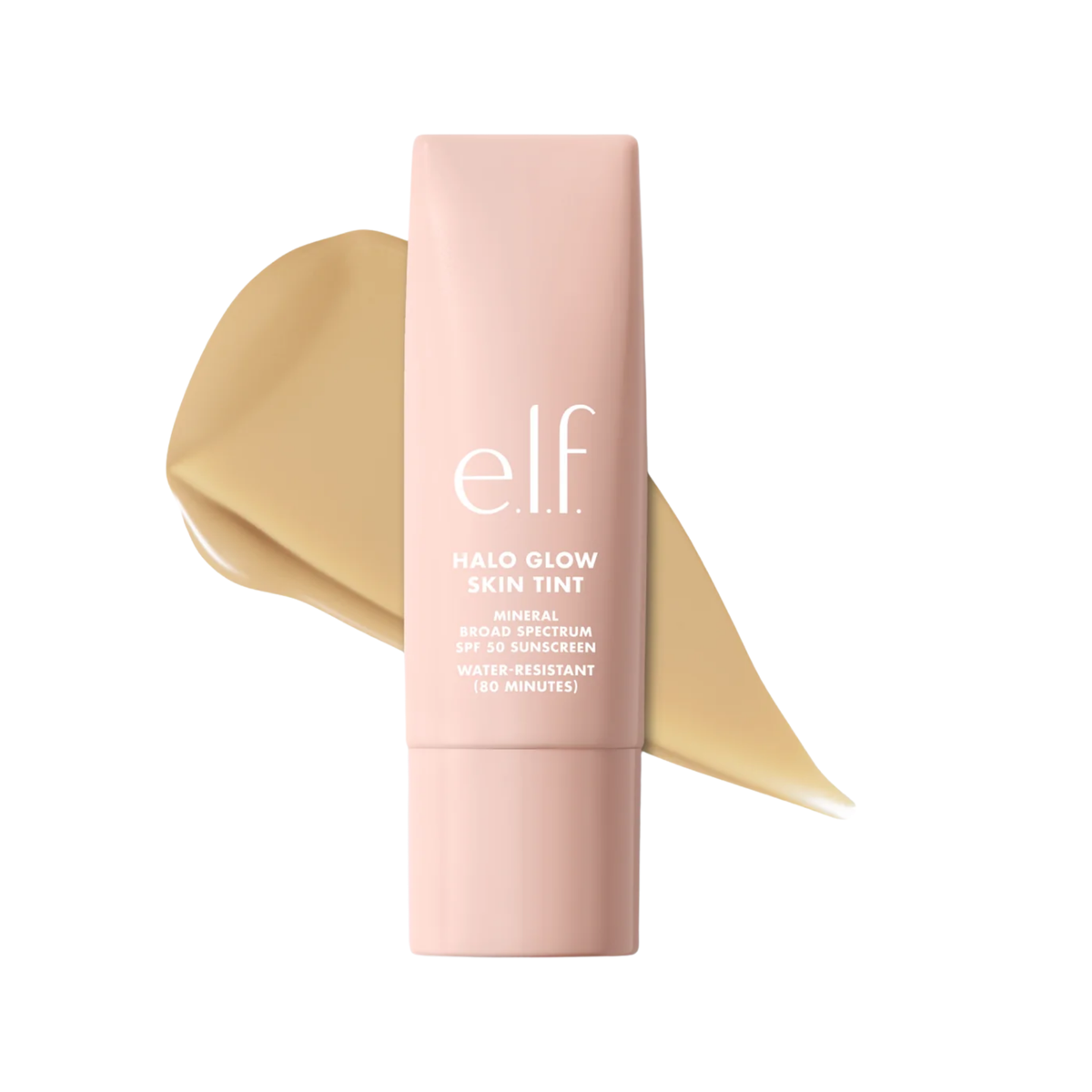 ELF Halo Glow Skin Tint Light Coverage Dewy Finish Foundation Mineral SPF 50 30ml