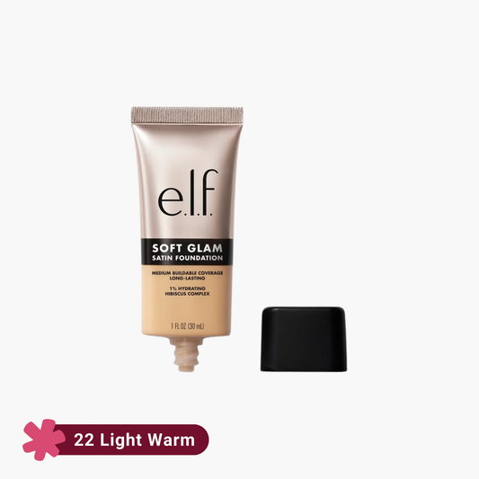 ELF Soft Glam Satin Foundation 22 Light Warm 30ml