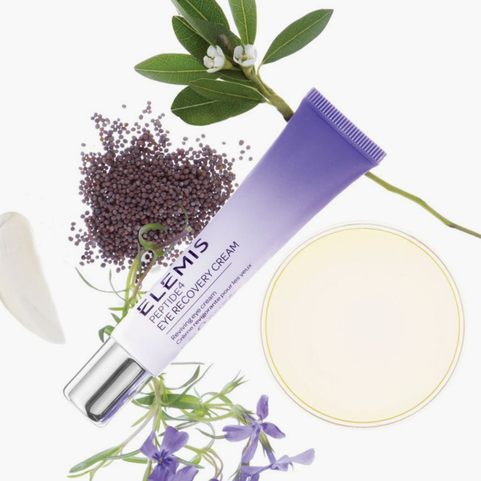 elemis peptide4 eye recovery cream before and after