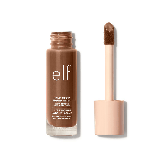 Elf Halo Glow Liquid Filter Glow Booster 6 Tan Deep Warm 31.5ml - TheSkinFit
