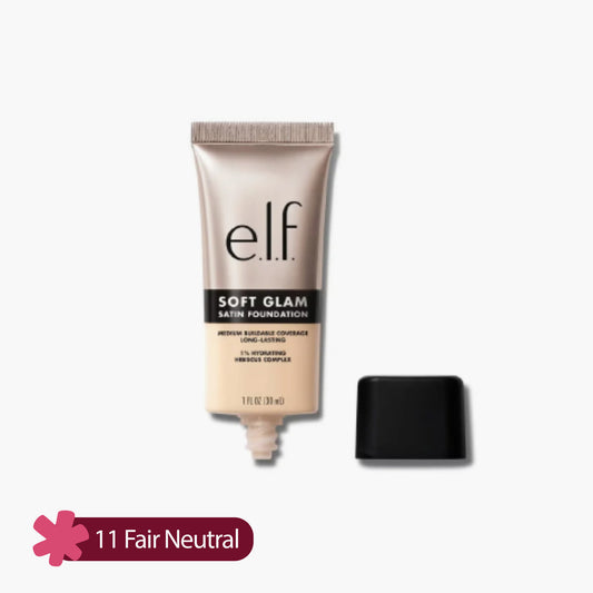 ELF Soft Glam Satin Foundation 11 Fair Neutral 30ml