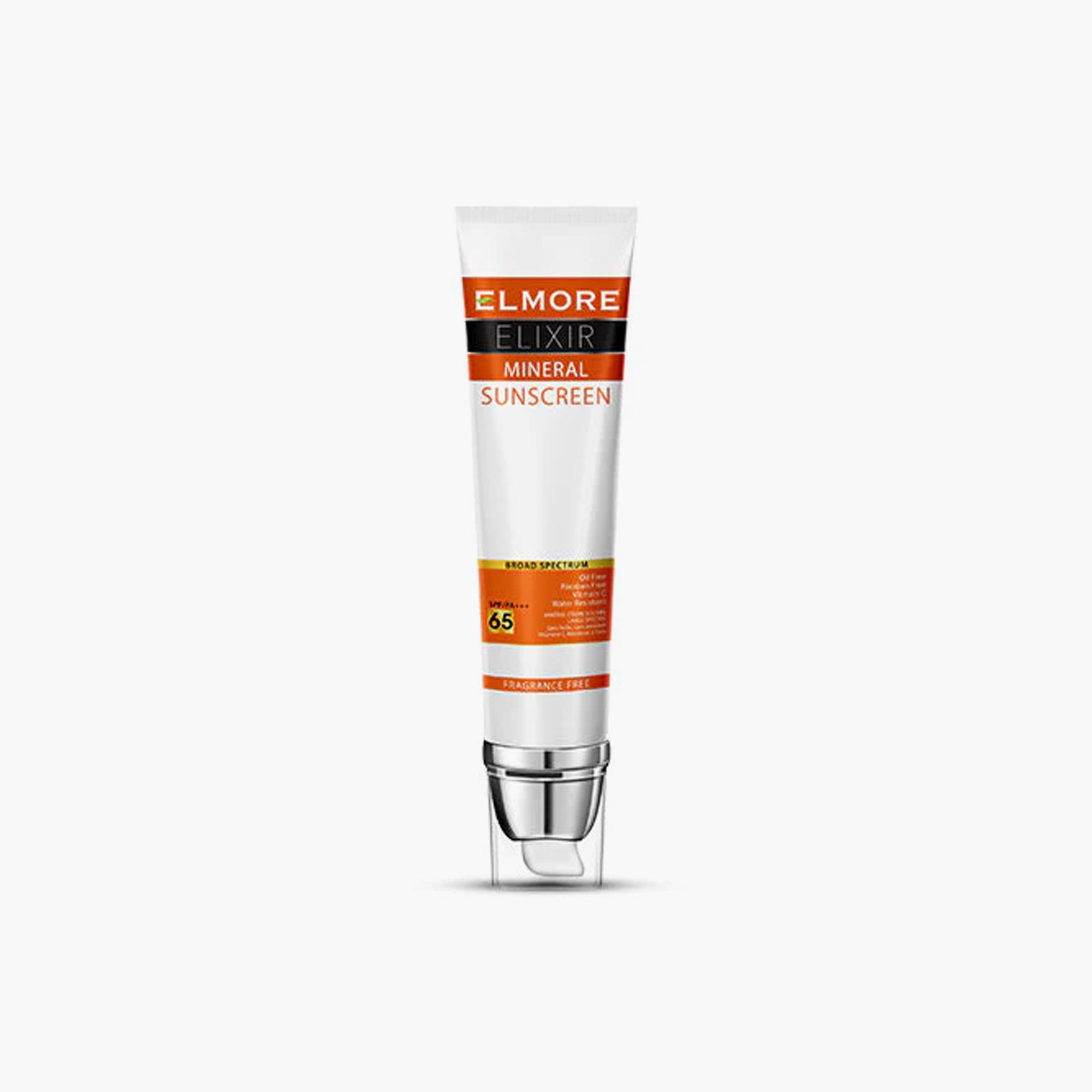 Elmore Elixir Bright-Day Mineral Sunscreen Broad Spectrum SPF65 PA+++ 100ml