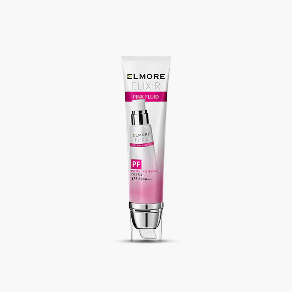Elmore Elixir Instant Whitening Pink Fluid Sunscreen SPF 50 PA+++ 100ml