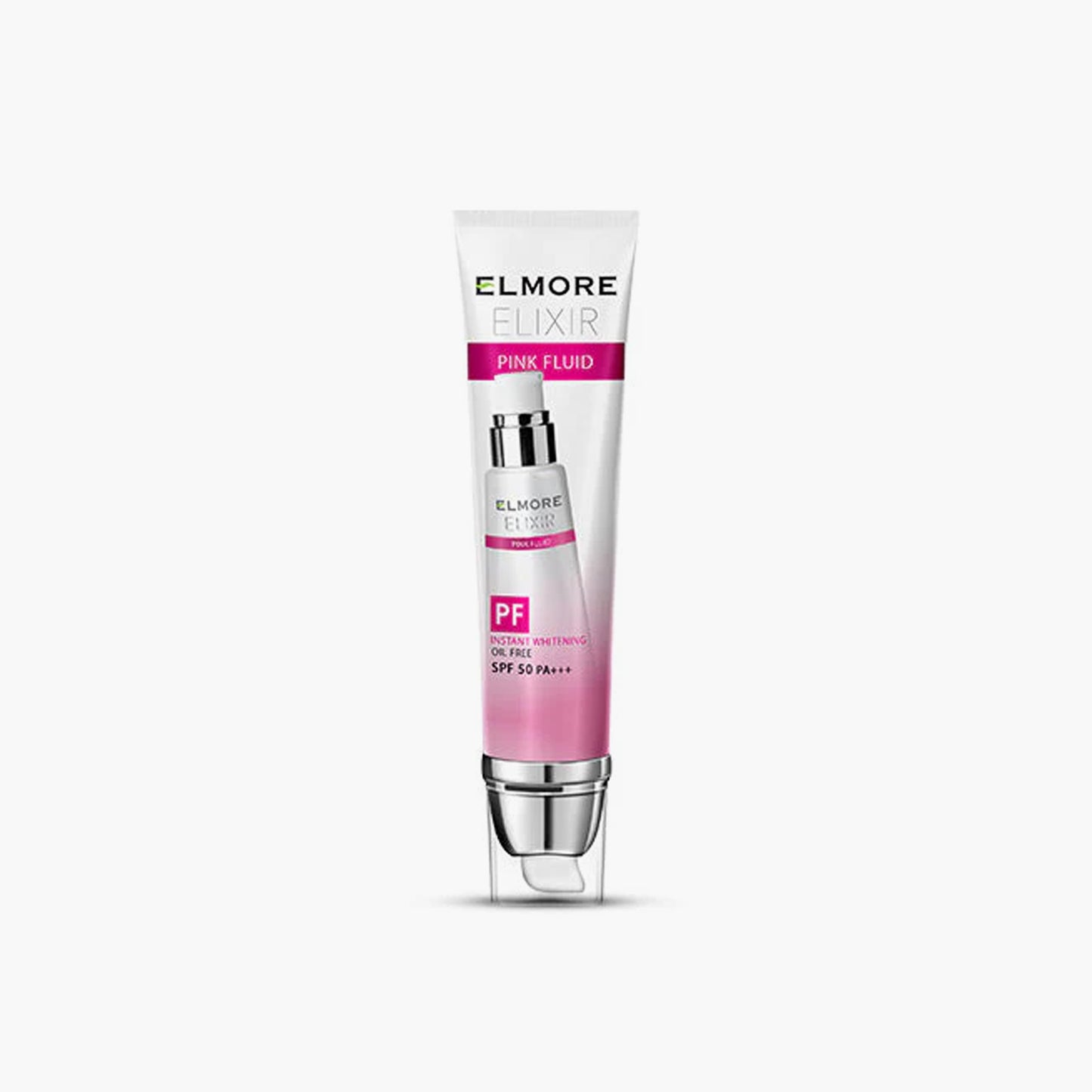 Elmore Elixir Instant Whitening Pink Fluid Sunscreen SPF 50 PA+++ 100ml