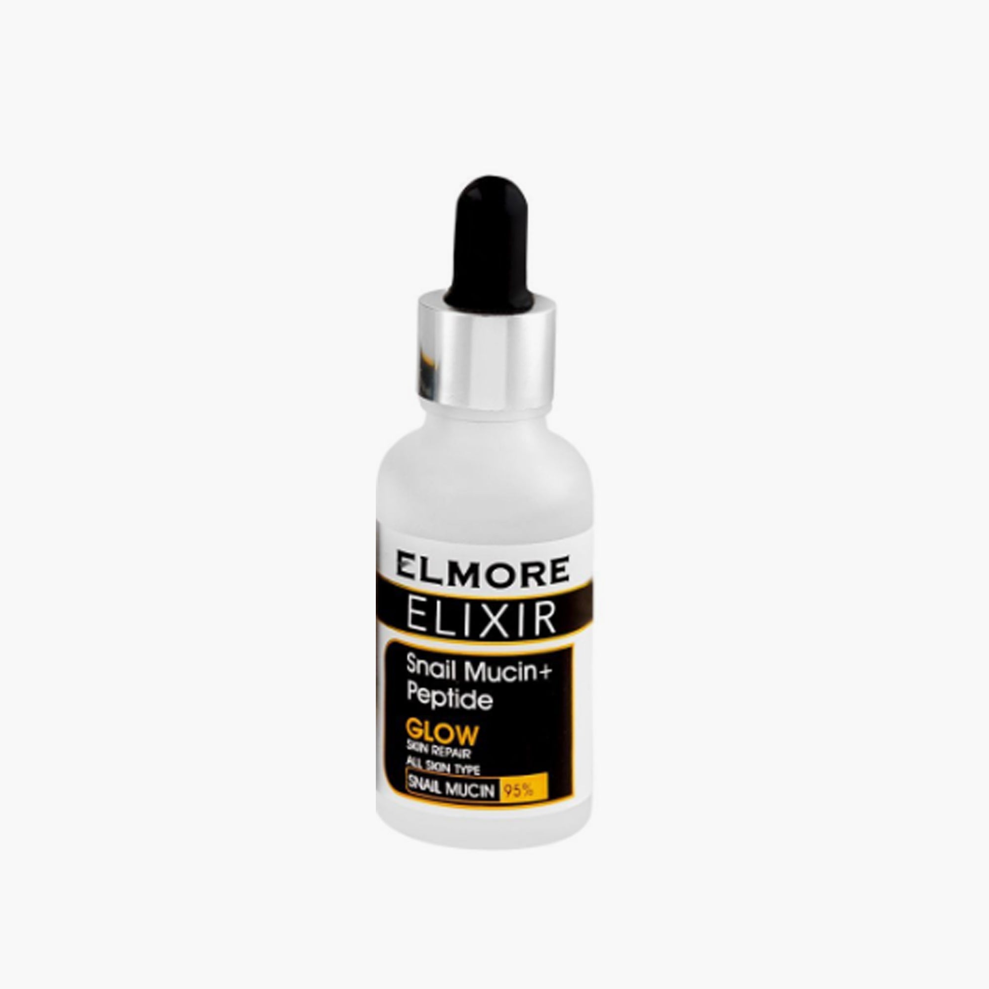 Elmore Elixir Snail Mucin 95% + Peptide Glow Skin Repair Serum 30ml