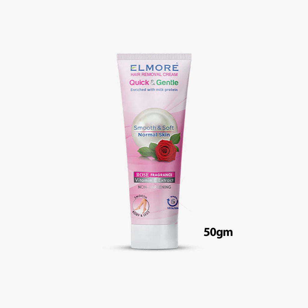 Elmore Hair Removal Cream Rose Fragrance For Normal Skin