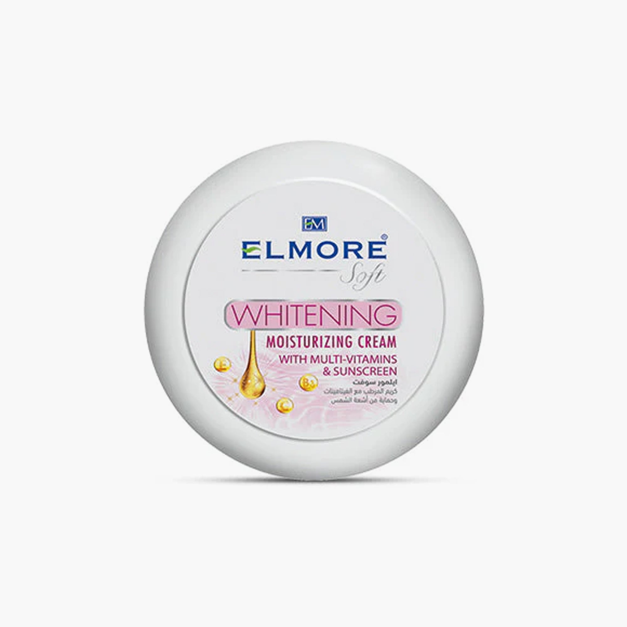 Elmore Soft Whitening Moisturizing Cream 200gm