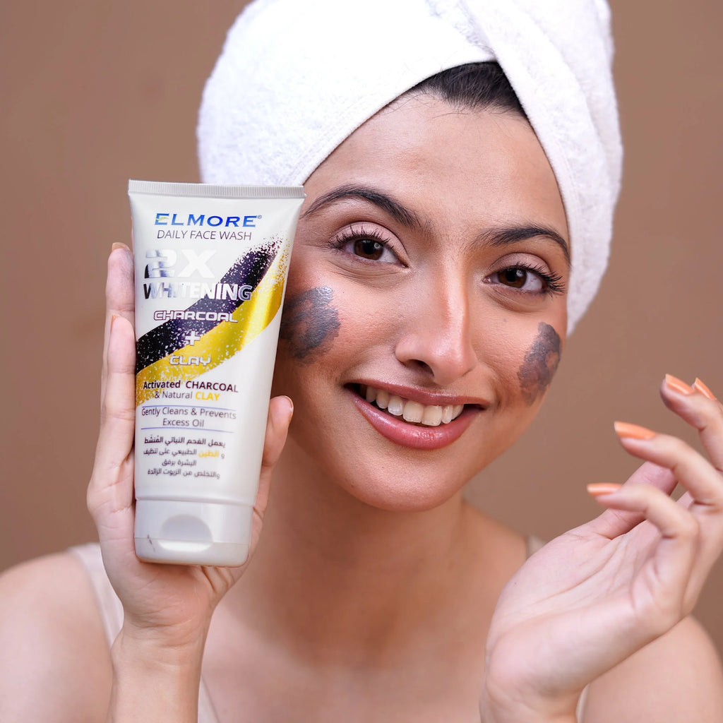 Elmore Charcol + Clay 2X Brightening Daily Face Wash