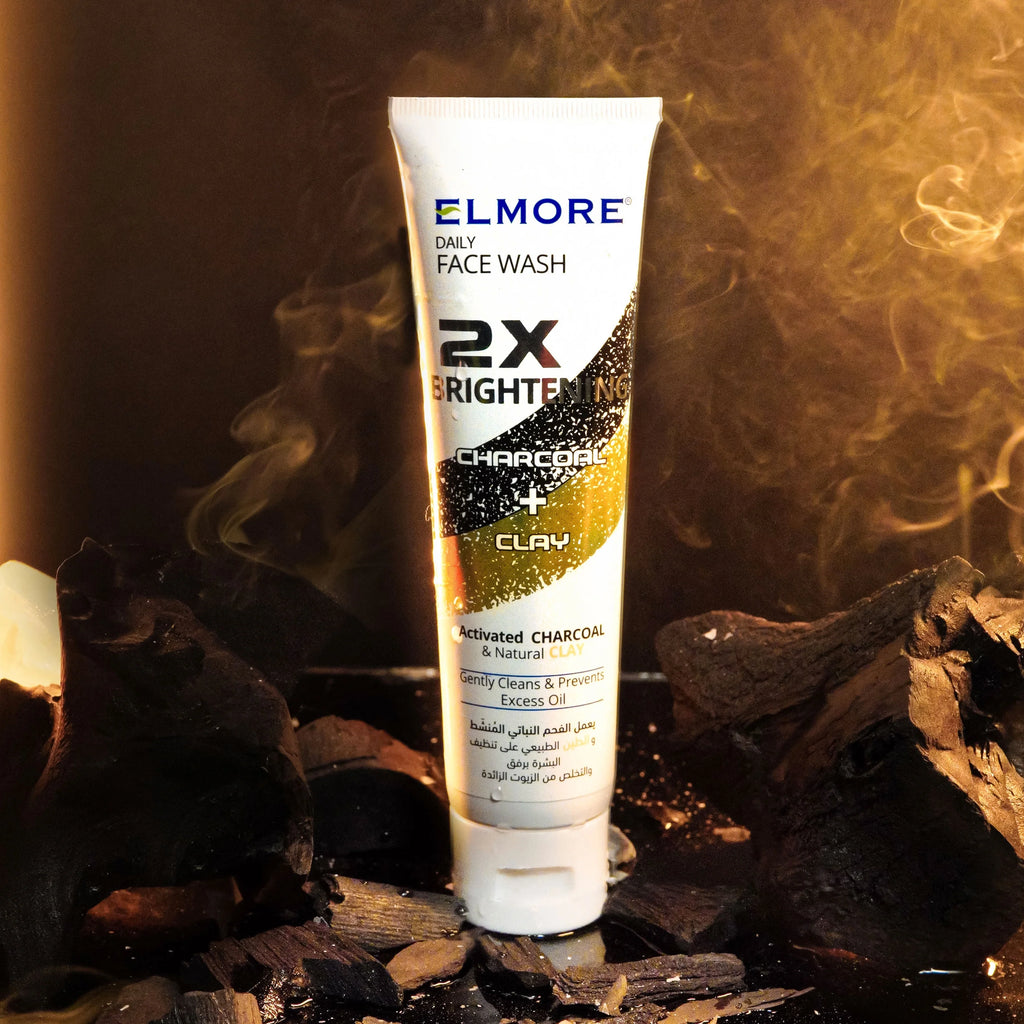 Elmore Charcol + Clay 2X Brightening Daily Face Wash