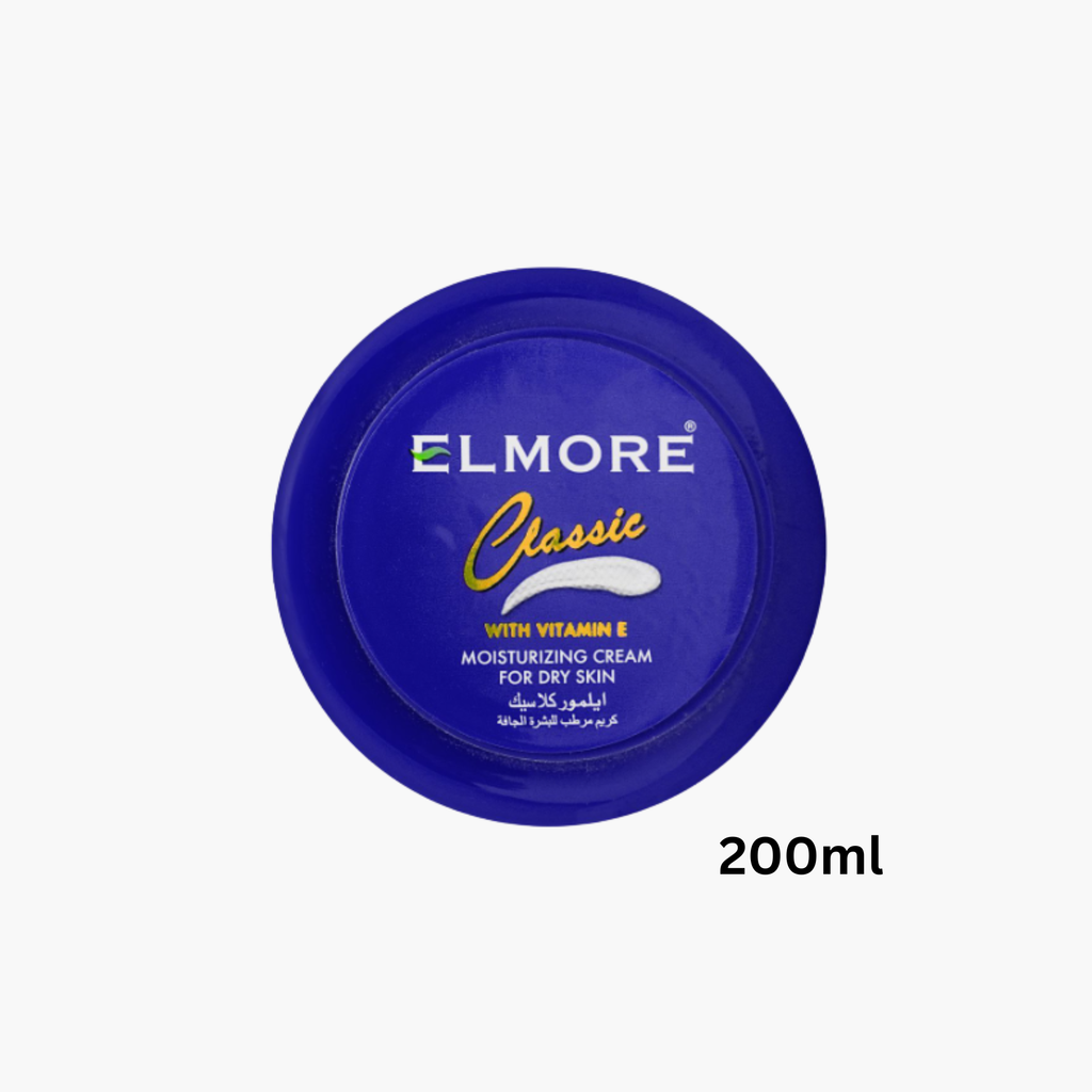 Elmore Classic Moisturizing Cream With Vitamin E For Dry Skin 200ml