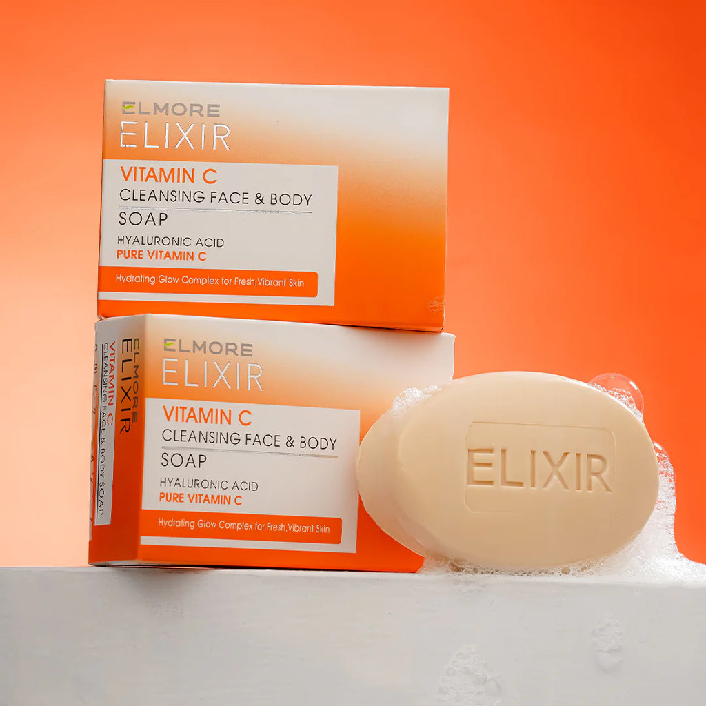 elmore elixir vitamin c cleansing face and body soap 100gm review