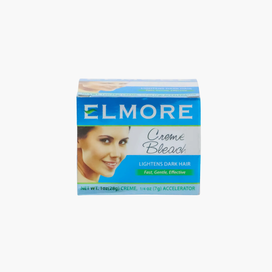 Elmore Gentle Cream Hair Bleach With Cream Activator(W/o Pak W/o Scarf) 10gm