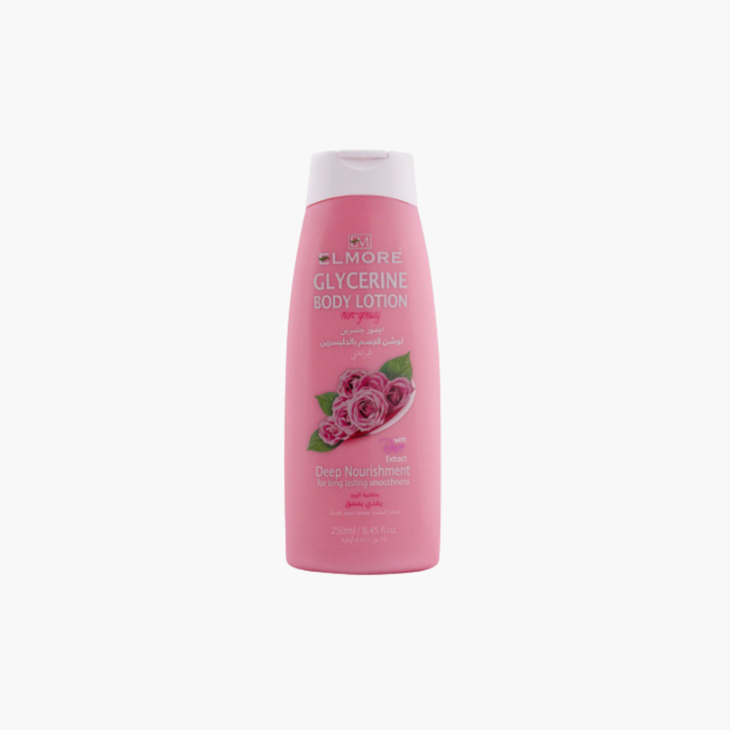 Elmore Glycerin Body Lotion With Rose Extract 250ml