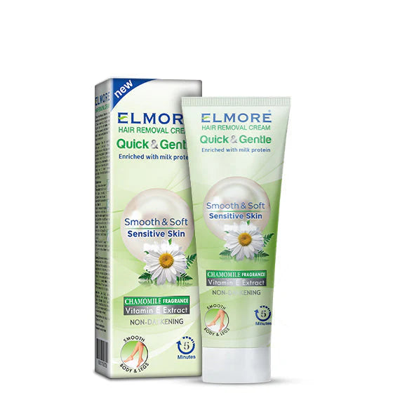 Elmore Hair Removal Cream Chamomile Fragrance For Sensitive Skin