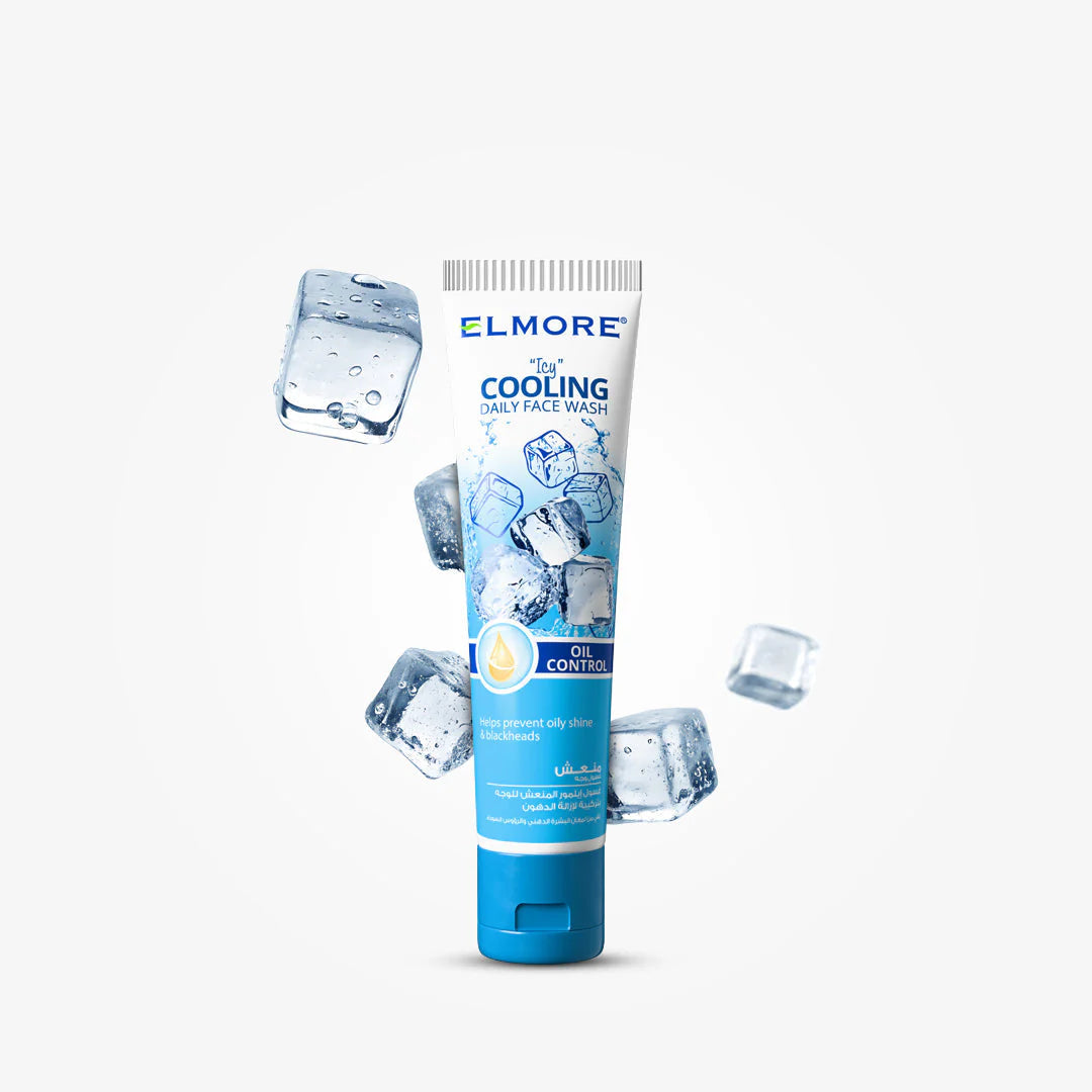 elmore oil control cooling daily face wash for oily skin