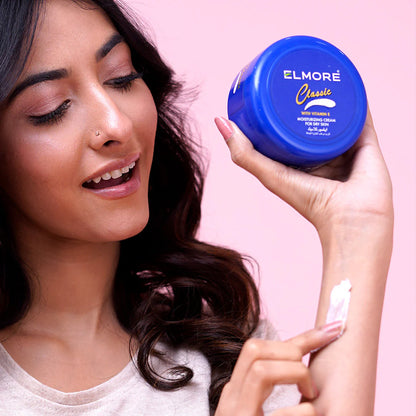 Elmore Classic Moisturizing Cream With Vitamin E For Dry Skin