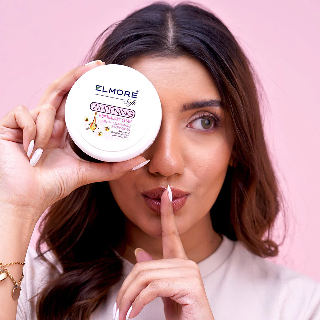 elmore soft whitening moisturizing cream 200gm review