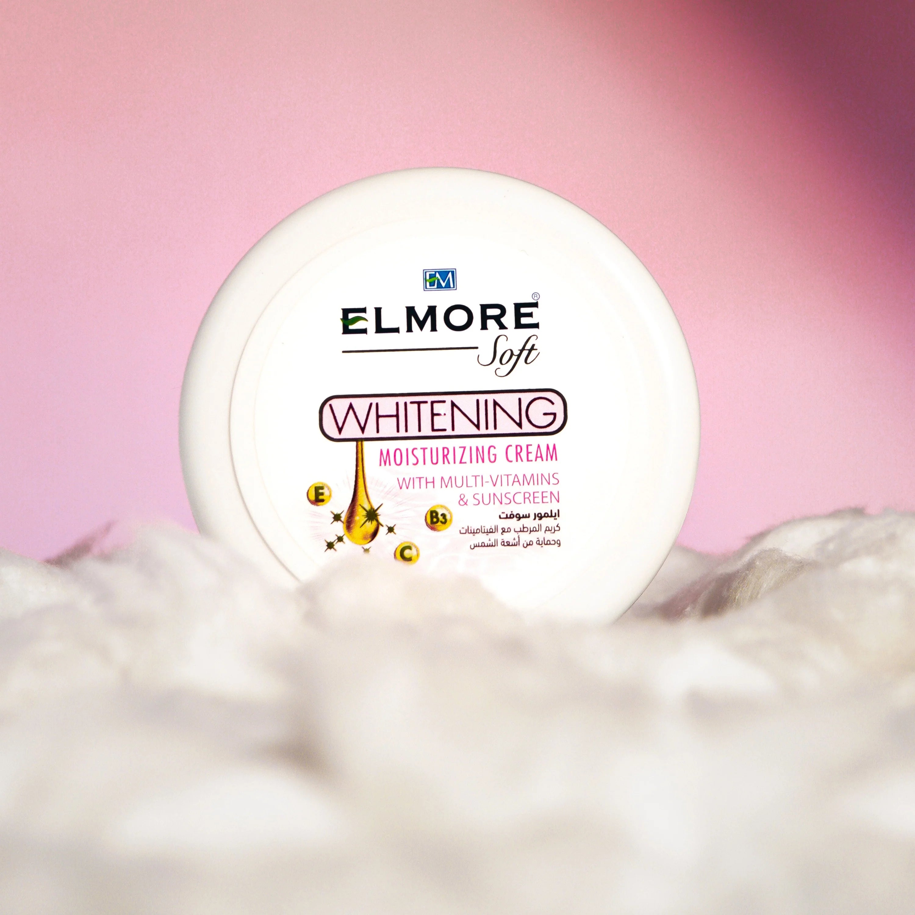 elmore soft whitening moisturizing cream 200gm price