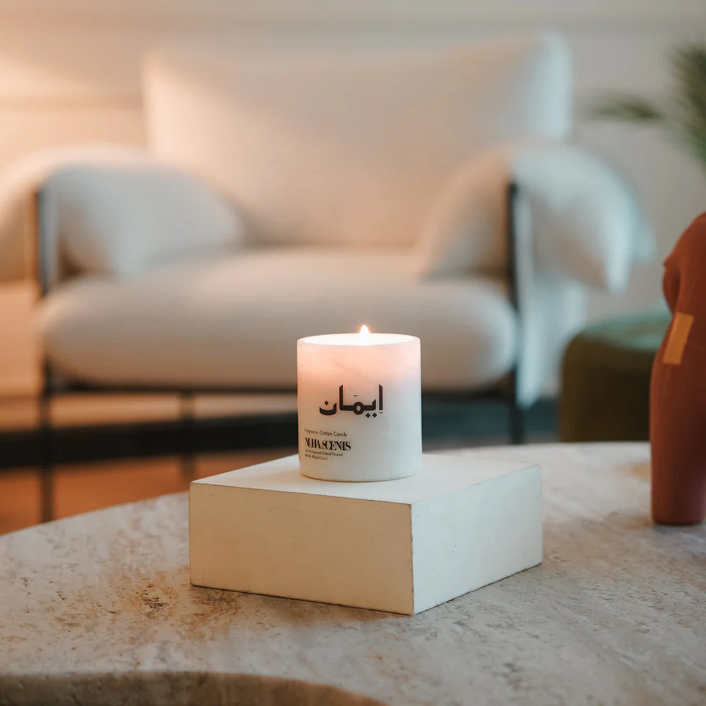 Nuha Scents Faith Collection Scented Candle 180gm