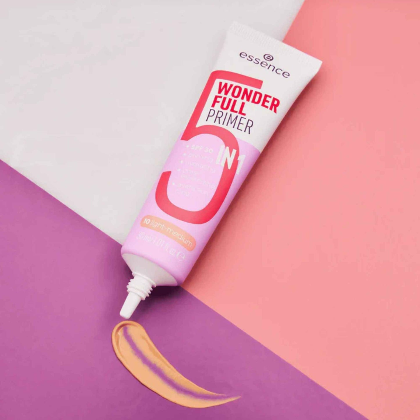 Essence 5 In 1 Wonder Full Primer SPF 30 10 Light-Medium 30ml