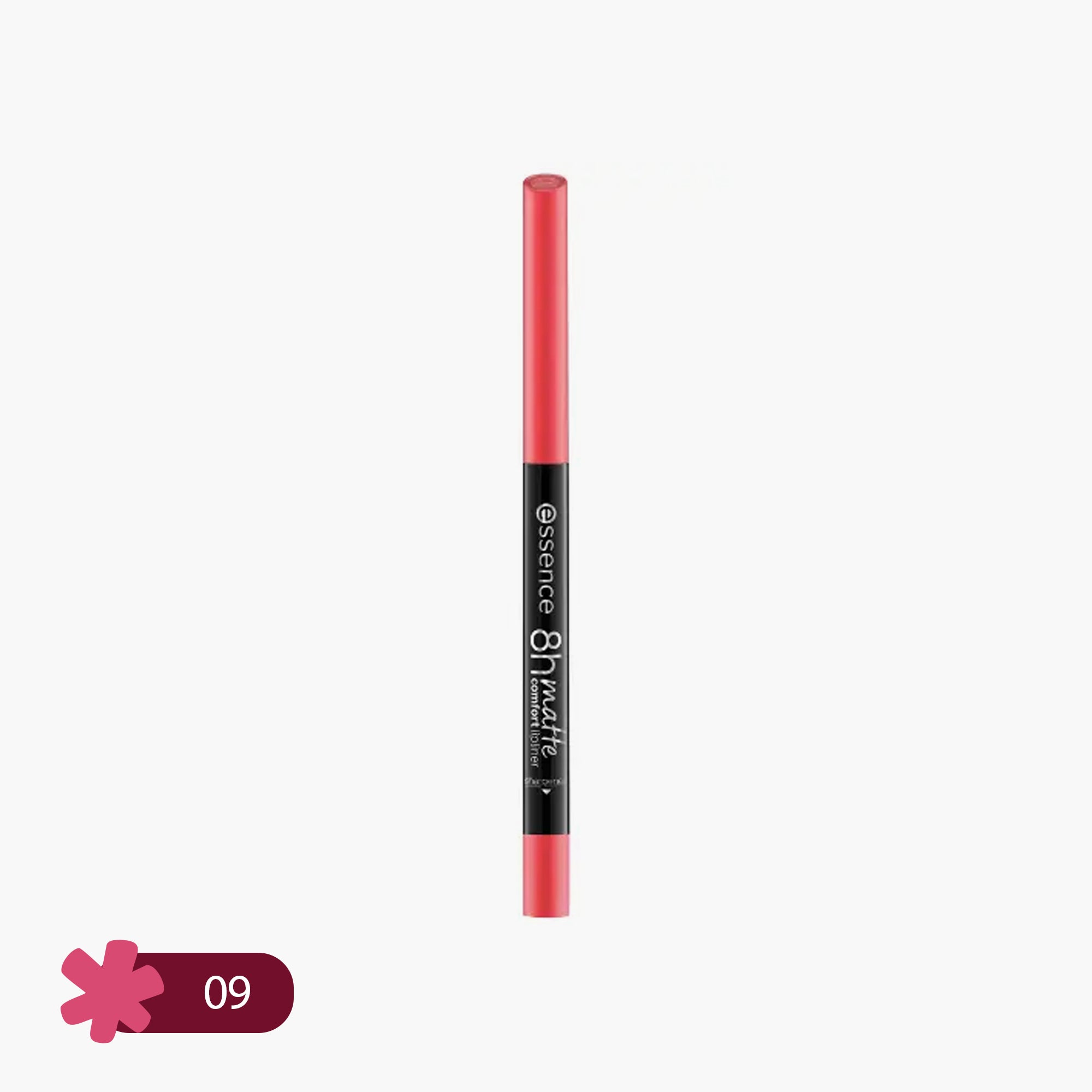 Essence 8h Matte Comfort Lipliner 09 1 Piece