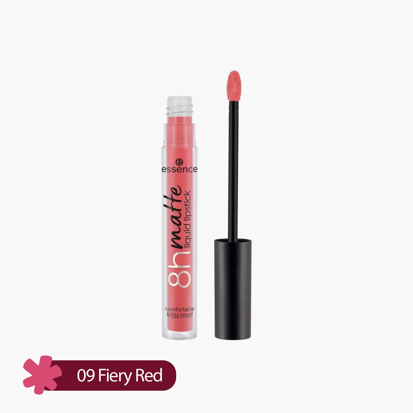 Essence 8h Matte Liquid Lipstick Fiery Red 09 1 Piece