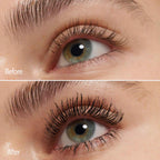 Essence Get Big! Lashes Volume Boost Mascara Clump Free 12ml Before | After Image