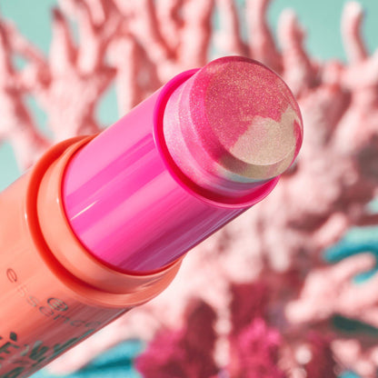 Essence Live Life In Coral Blushlighter Stick 01 Glowing' Coral Tastic, Baby! 7gm