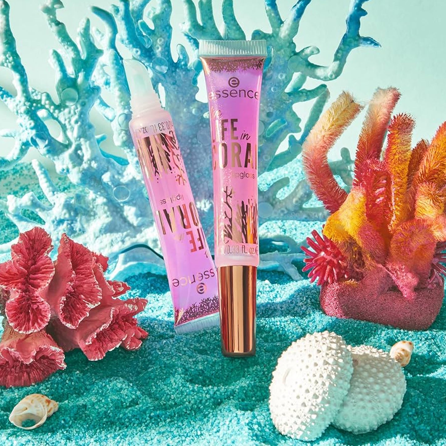 Essence Live Life In Coral Lipgloss 01 Sun Risin' Reef! 10ml