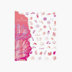 Essence Live Life In Coral Nail Stickers 01 It's A Reef Of Happiness! 1 Piece