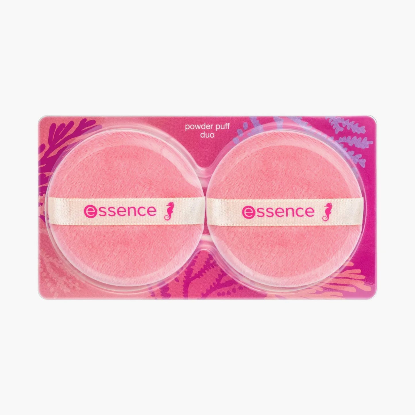 Essence Live Life In Coral Powder Puff Duo 01 1 Piece