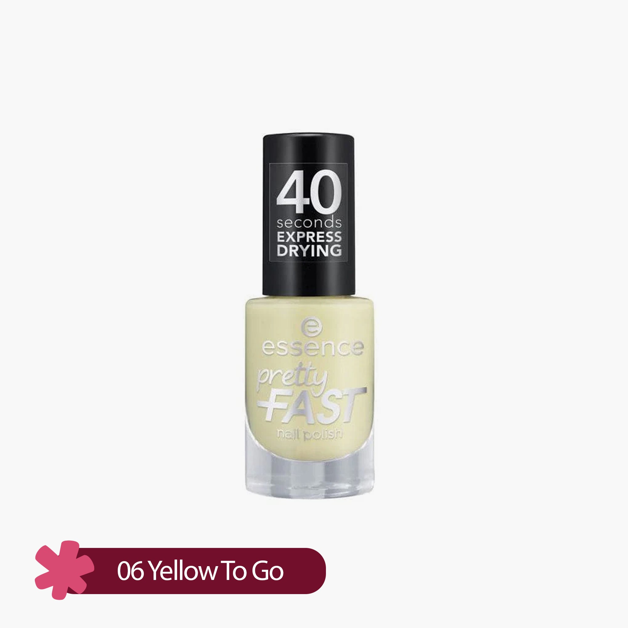 Essence Pretty Fast Nail Polish 06 Yellow To Go 5ml
