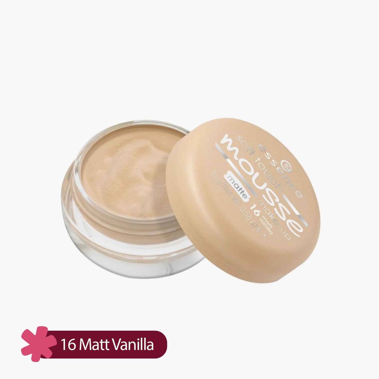 Essence Soft Touch Mousse Make-Up 16 Matt Vanilla 16gm