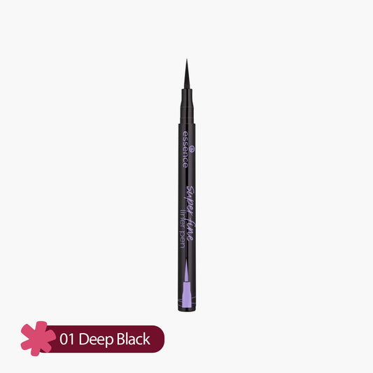 Essence Super Fine Liner Pen 01 Deep Black 1ml