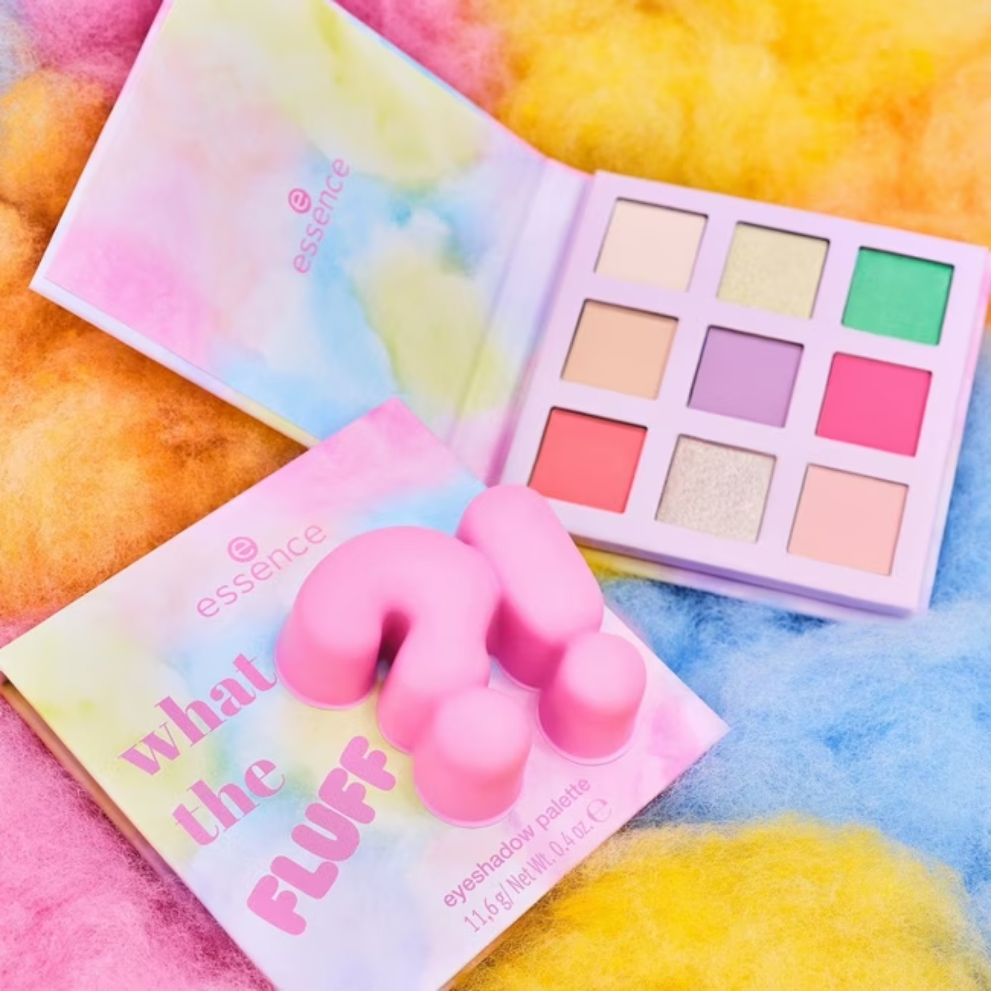 Essence WHAT THE FLUFF Eyeshadow Palette 11.6gm