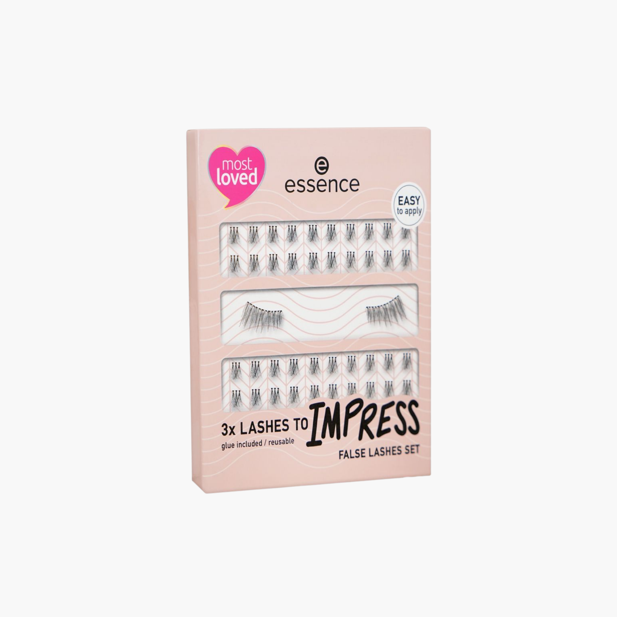 Essence 3x Lashes To Impress False Lashes Set