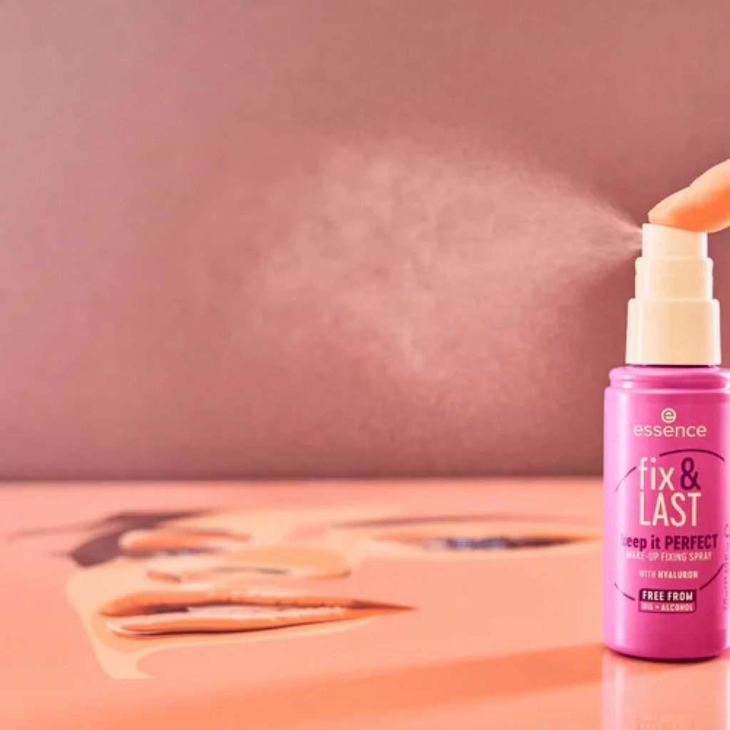essence keep it perfect make up fixing spray review