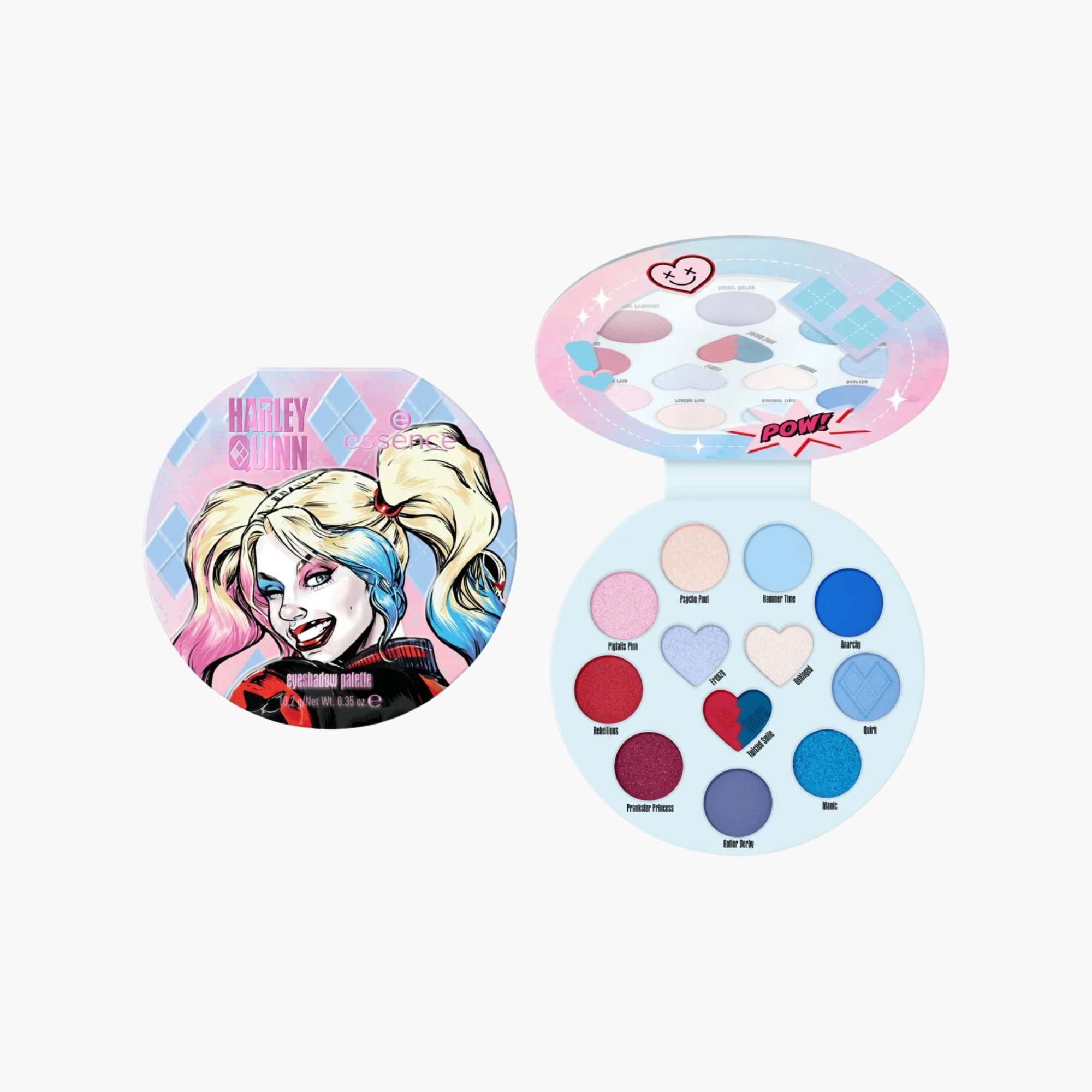 Essence Harley Quinn Eyeshadow Palette 10.2gm ingredients