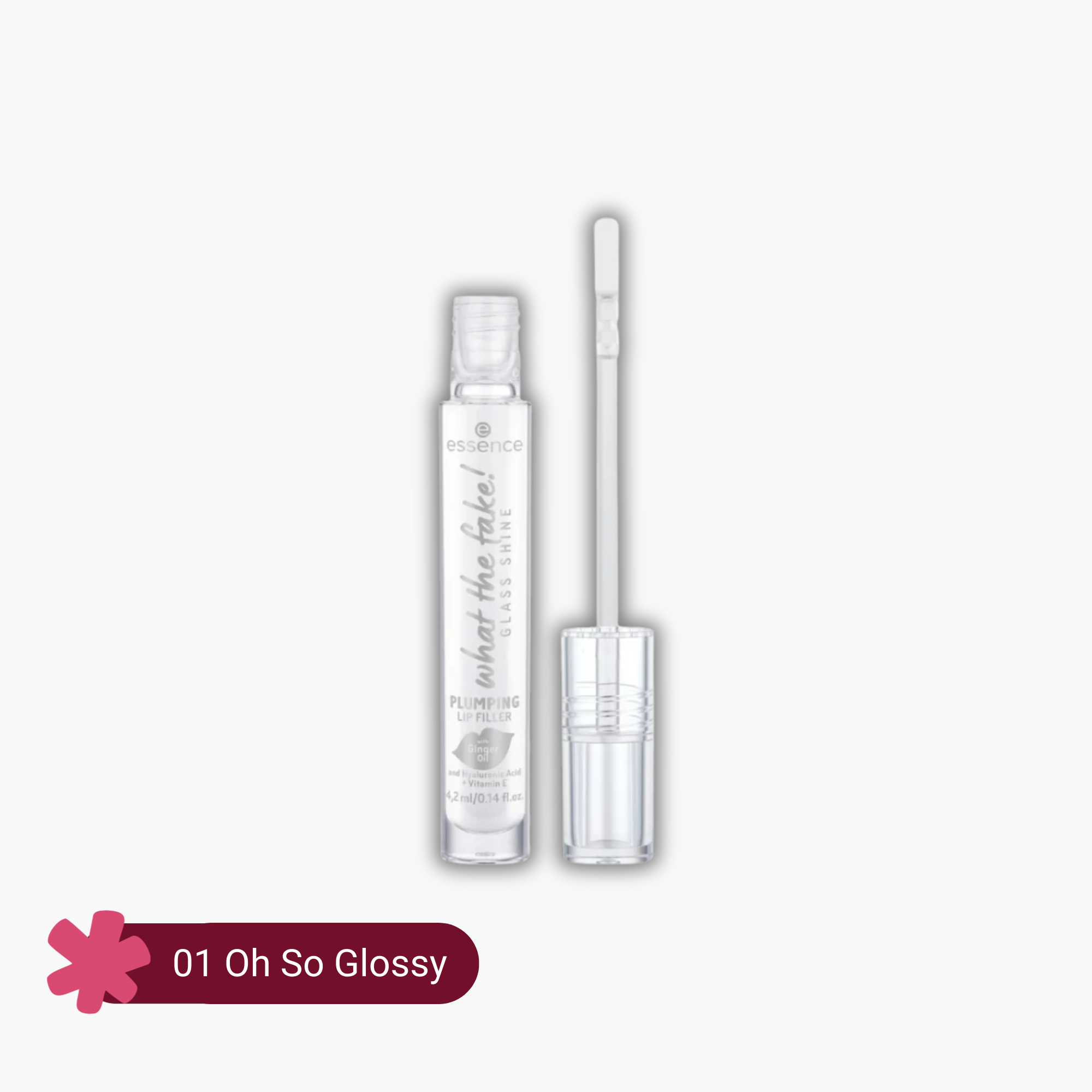 Essence What The Fake! Glass Shine Plumping Lip Filler 4.2ml
