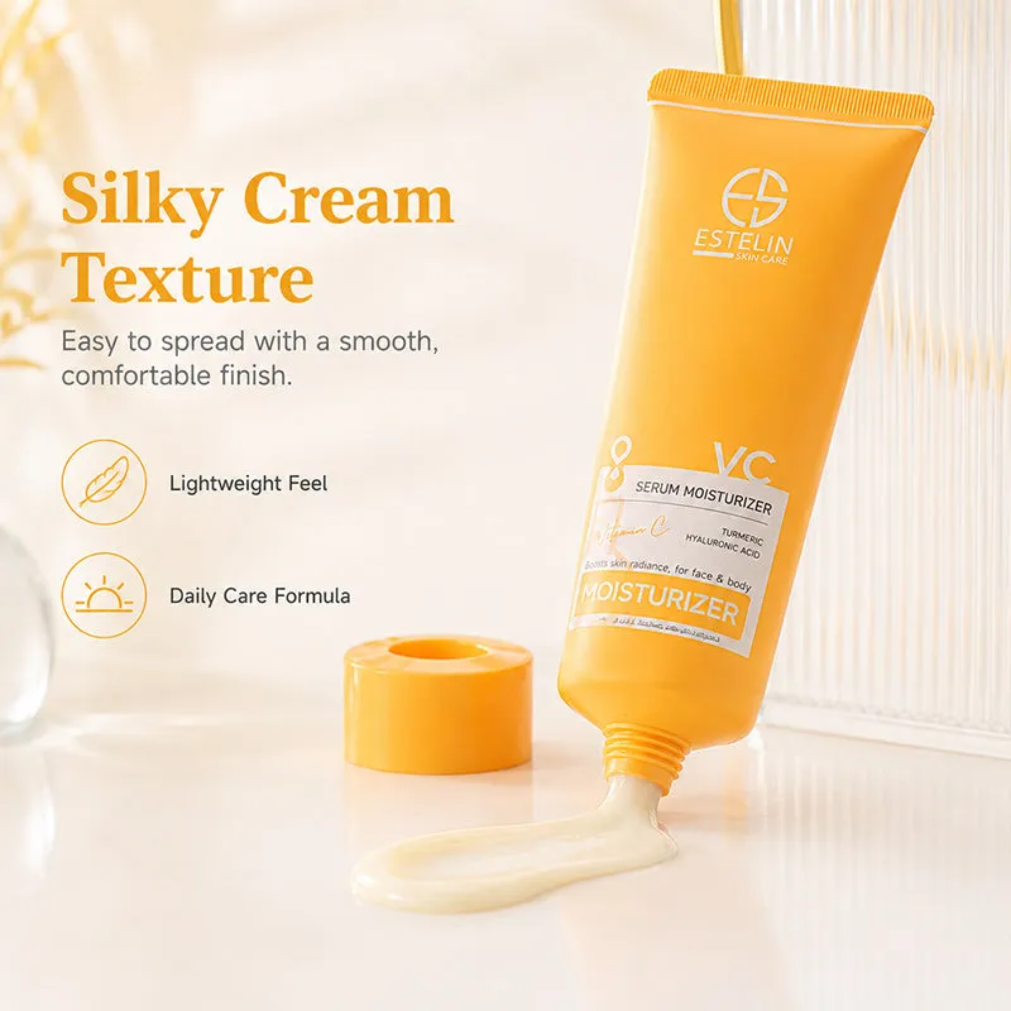 Estelin Vitamin C & Turmeric Serum Moisturizer