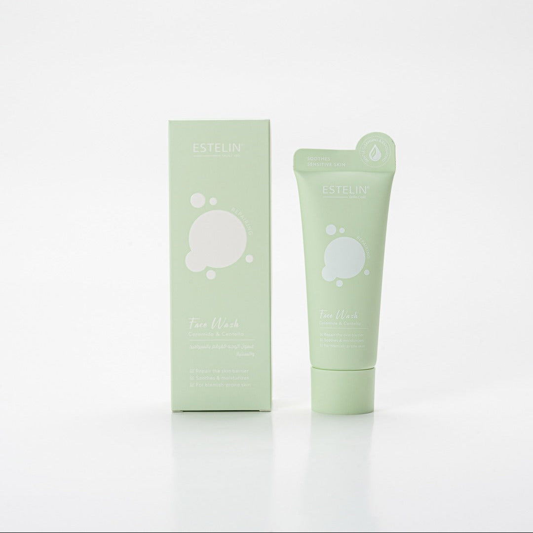 Estelin Ceramide & Centella Face Wash 80gm in Pakistan