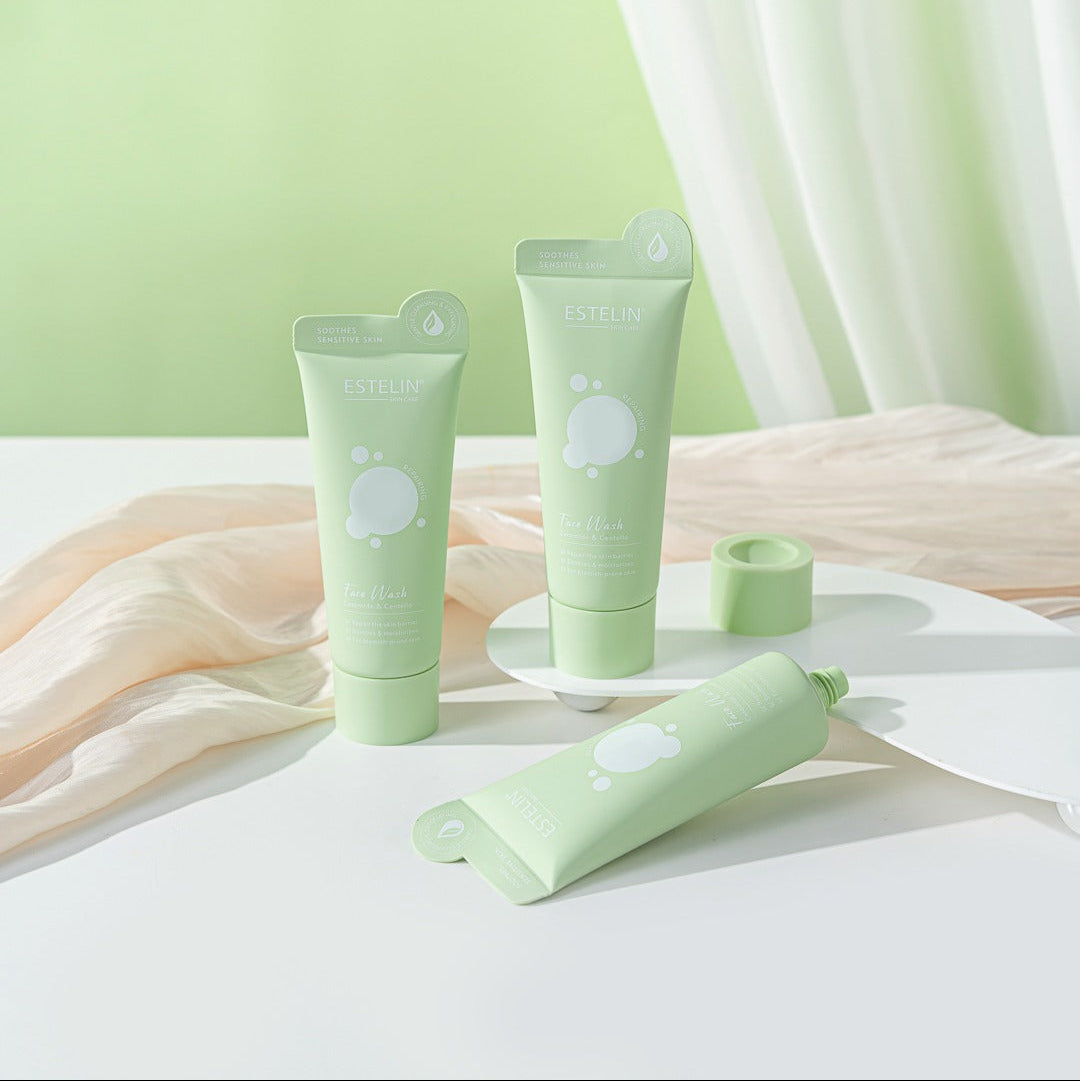 Estelin Ceramide & Centella Face Wash 80gm ingredients