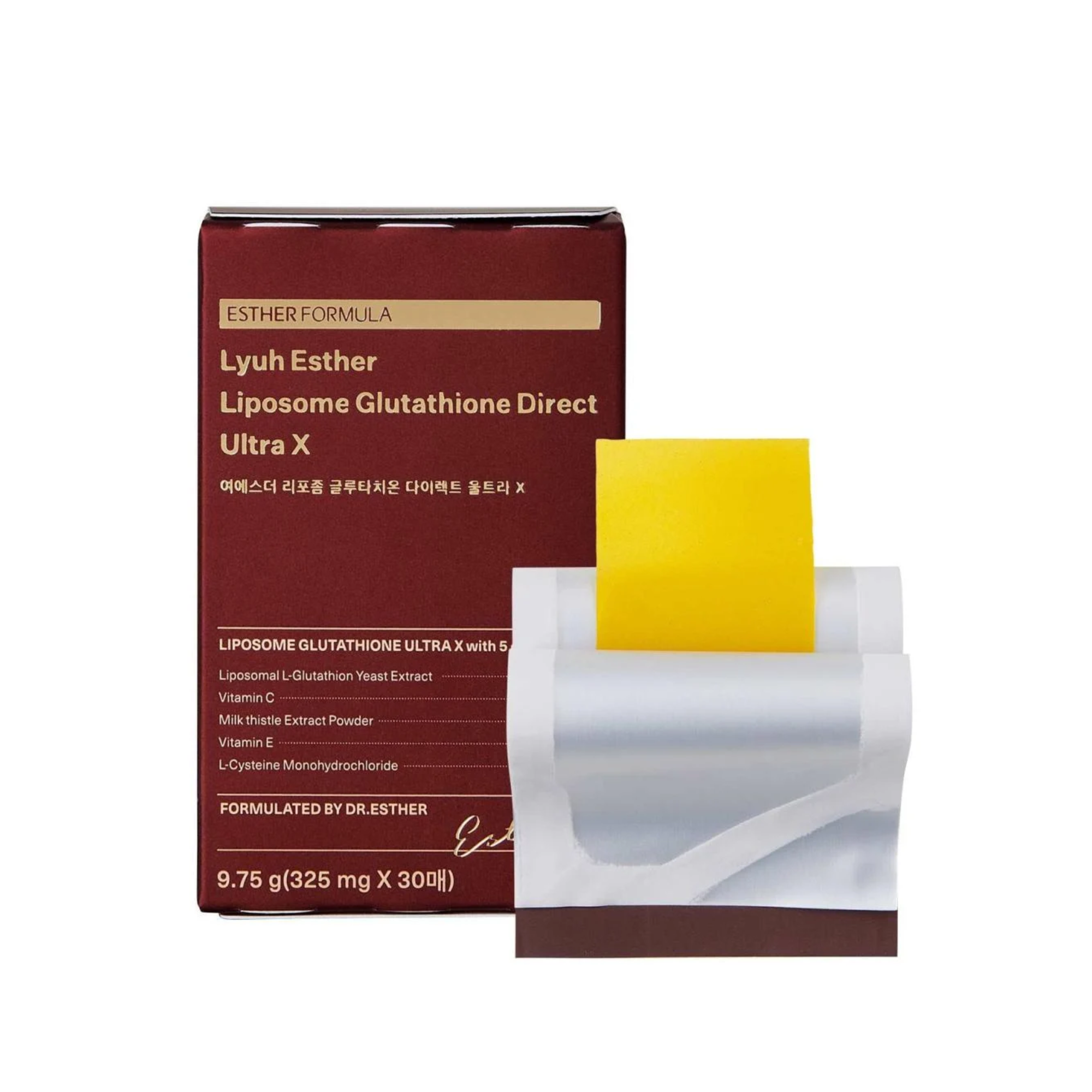 Esther Formula Liposome Glutathione Direct Ultra X 9.75 gm